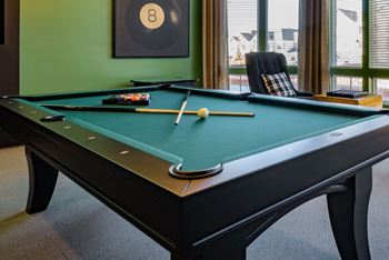 Billiards Table at Abberly Square Apartment Homes, Maryland